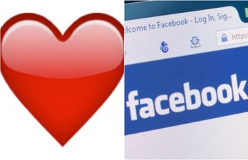 Here’s why people are posting the red heart emoji all over Facebook