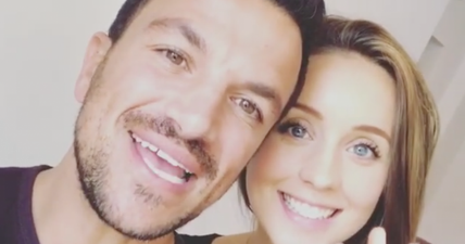 Peter Andre’s picture of wife breastfeeding leaves fans fuming