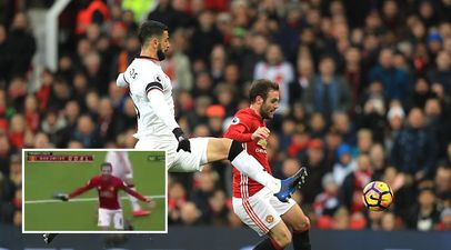 Juan Mata’s boot ‘celebration’ for Manchester United wasn’t all it seemed