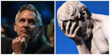 Gary Lineker sees the funny side after old tweet leaves him with egg on his face