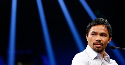 A certain UFC champion’s name kept coming up when Manny Pacquiao hinted at his next opponent