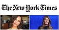 The story of Emily Ratajkowski, a New York Times reporter and Melania Trump