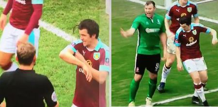 Joey Barton’s needless stamp and pathetic dive almost defies belief as non-league side beat Burnley