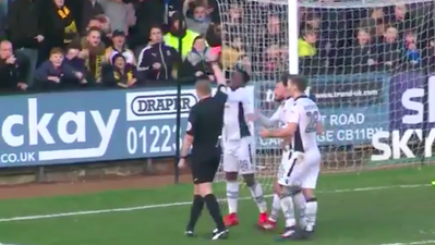 Watch Danny Rose’s brother slap a red card out of the referee’s hand