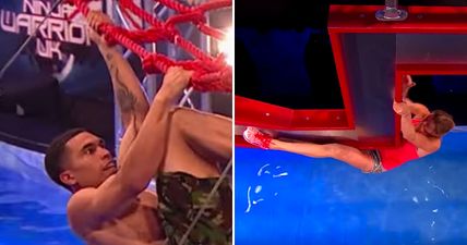 Viewers noticed something very rude looking during the Ninja Warrior Final