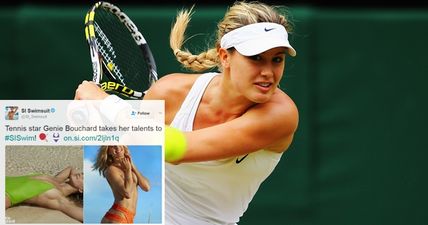 Eugenie Bouchard has the perfect response to critics of her Sports Illustrated shoot