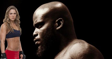 Derrick Lewis just won’t leave Ronda Rousey alone after knocking out her boyfriend, Travis Browne