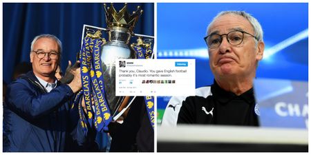 17 tweets that sum up the legacy Claudio Ranieri will leave at Leicester City