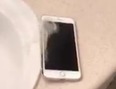 Worrying recording shows Apple iPhone exploding and smouldering