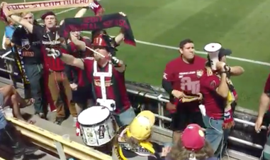 Fans of new Major League Soccer team show off ear-bleedingly-bad chant