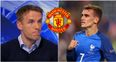 Phil Neville reckons Manchester United have a player who can be as good as Antoine Griezmann