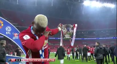 Paul Pogba wound up a lot of people by dabbing after the EFL Cup Final