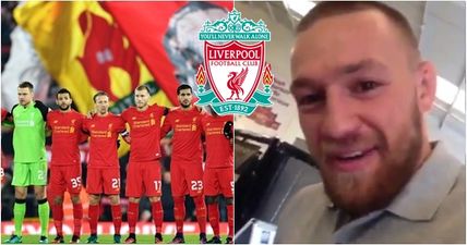 WATCH: Conor McGregor sends motivational message to Liverpool’s new arrival