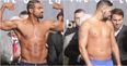 Tony Bellew’s physique mocked by David Haye after both men weigh in