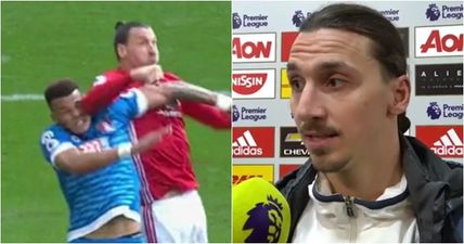 Zlatan Ibrahimovic’s explanation of Tyrone Mings elbow is, quite frankly, incredible