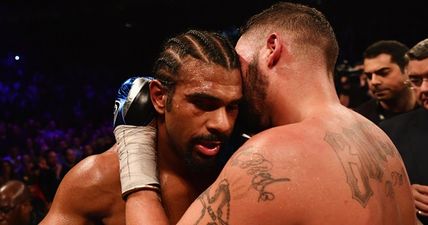 Everyone made the same joke about the Tony Bellew/David Haye love-in