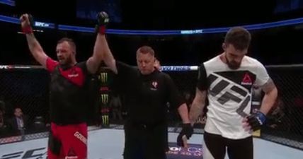 English heavyweight had a brilliant response to his first UFC victory