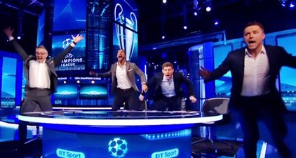 What the BT panel celebrating Barca’s victory tells us about joy, hope and how we’re all going to die someday