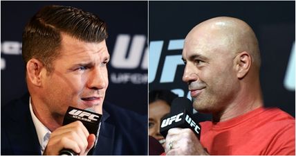 Michael Bisping points out flaw in Joe Rogan’s criticism of title fight with Georges St-Pierre