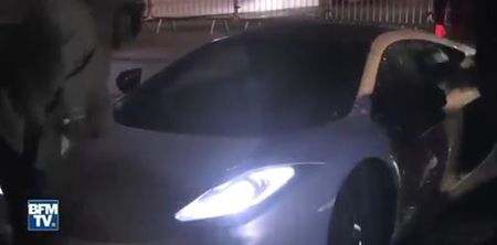 Thiago Motta bumps fan out of the way using his car as angry mob fumes at PSG players