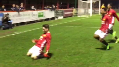 Man Utd’s Under-18s learned a lesson in overcelebrating before the game is finished