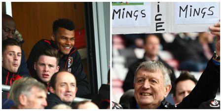 This Bournemouth fan’s banner might be the most cringeworthy thing in the history of football