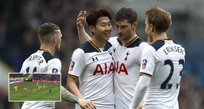 We all noticed Dele Alli’s angry reaction moments before Son’s wondergoal for Spurs