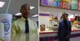 Gus Fring actually showed up at the real life version of Los Pollos Hermanos