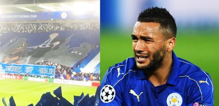 Leicester fans reveal utterly bizarre banner ahead of Sevilla match