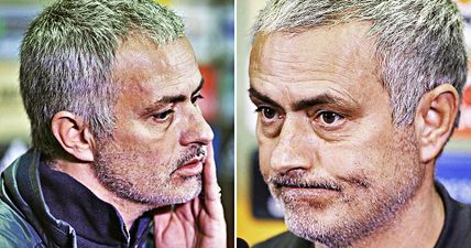 If you notice Jose Mourinho looking especially rough at his press conference this is why