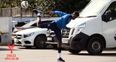 Wilfried Zaha was caught showing off serious tekkers in training ground car park