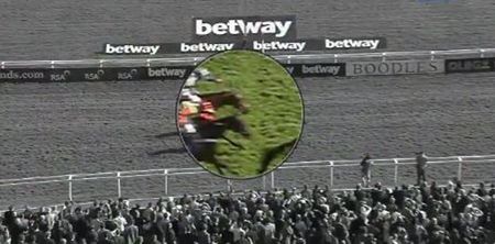 This was one of the most dramatic finishes you’ll ever see at Cheltenham