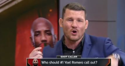 Michael Bisping’s Yoel Romero impression rivals that of Joe Rogan