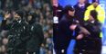 Pep Guardiola and Jürgen Klopp star in the friendliest touchline disagreement ever