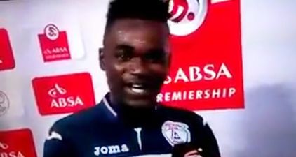 Footballer who thanked his wife and girlfriend has made things worse