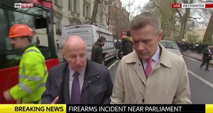 Sky Sports commentator gives detailed eyewitness account of London attack