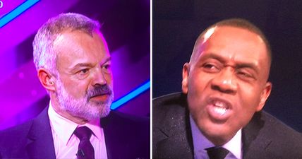 WATCH: Comic Relief got a little awkward when Sir Lenny Henry snapped at drunken guests