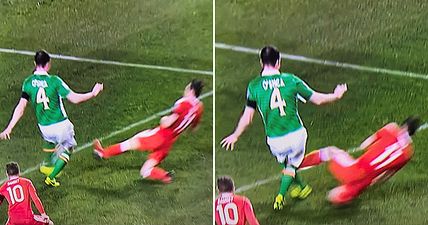 People saying this ‘cowardly’ challenge by Gareth Bale is worse than Taylor’s on Coleman