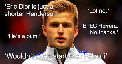 Manchester United fans react to £40m Eric Dier story