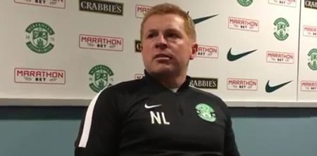 WATCH: Neil Lennon gives one of the most awkwardly tense press conferences you’ll ever see