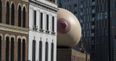 ICYMI: A gigantic boob appeared in London and there’s a good reason why