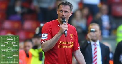 Fans clearly didn’t read the fine print of Jamie Carragher’s Merseyside derby combined XI