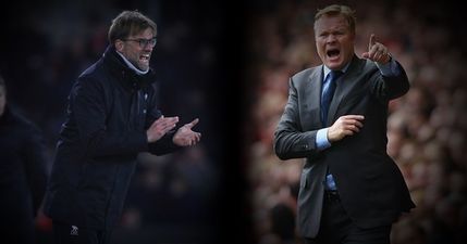 Injuries force Jurgen Klopp and Ronald Koeman to make changes for Merseyside derby