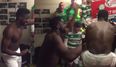 Kolo Toure crowns Celtic league success with a shirtless victory dance