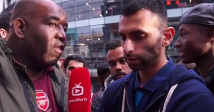 Arsenal Fan TV almost caught up in chaotic scenes outside the Emirates