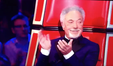 Sir Tom Jones drops the F-bomb during The Voice’s live final