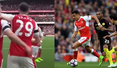 Arsenal fans are concerned by Alexis Sanchez’s reaction to Shkodran Mustafi’s goal