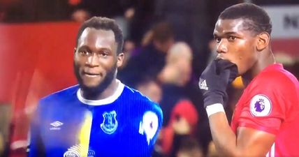 WATCH: There’s another reason Romelu Lukaku was moaning about Ashley Williams to Paul Pogba