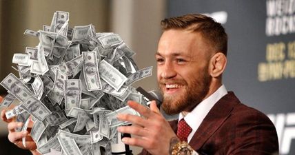 Conor McGregor made a staggering amount of money last year