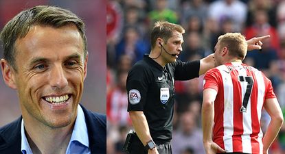 Phil Neville’s magnificent description of Seb Larsson’s sending off is punditry gold